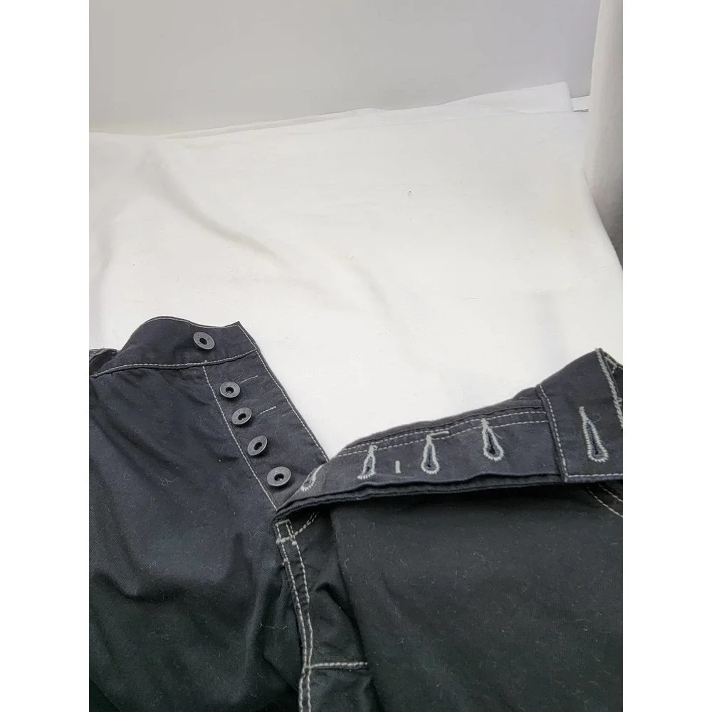 John Varvatos Mens Black Light Weight Slim Fit Button Fly Jeans, Sz 38R - Picture 2 of 9